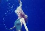 Smiling Underwater Woman