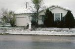 Home, House, frontyard, garage, driveway, snow, ice, cold, 1950s, PCSV01P01_03