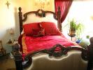 Royal Bed, Red, Ornate, opulant, PDBD01_029