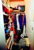 messy closet, Clothes, shelves, soccer ball, PDBV01P05_07