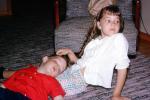 girl, boy, brother, sister, snooze, sleep, PDBV01P14_06