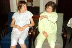 Teens in Pajamas, nightwear, 1960s