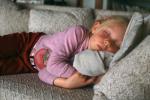 Sleeping Girl, Sofa, Couch, Dreaming, deep sleep, PDBV02P01_03