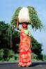 Woman Carrying a bushel, PDCV01P04_15