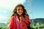 Girl carrying vegetation, deforestation, desertification, PDCV01P07_08