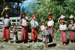 Girls in the Hills, barefoot, bare feet, jugs, native dress, PDCV01P08_12