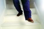 safety hazard, foot, shoe, stairs, PDDV01P01_04