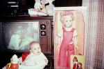 Howard Cosell on Television, TV, Dolls, Baby, toddler, September 1980