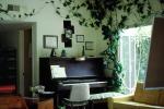 Eva Krutein's Piano, home, inside, interior, clock, PDFV02P09_11