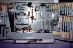tool cabinet, saw, drill, screwdriver, planer, retro, PDGV01P03_19