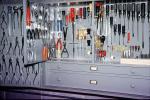 tool cabinet, saw, drill, screwdriver, planer, retro