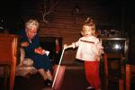 Vacuum Cleaner, girl, grandma, grandmother, PDGV01P08_01