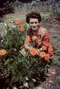 Woman, Rose Garden, 1940s