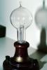 filament, replica of Thomas Edison's first incandescent lamp, incandescent light bulbs, 1879