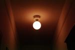 Light attached to ceiling