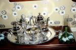 Silverware, Teapot, Spoons, Plater, May 1964, 1960s