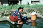 Woman Washing Clothes, Western Sumatara, PDLV01P03_14