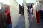 clothesline, Clothes Line, Hanging clothes, drying, Washingline, Essaouira, Morocco, PDLV01P07_13