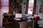 Desk, Bookshelf, Shelves, PDOV01P06_10