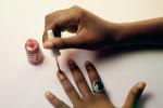 make-up, painting finger nails, female, girl, ring, Manicure, brush, bottle, hand, fingers, Hands, Painting Fingernails, nail polish, woman, nailpolish, PDRV01P08_03