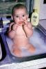 Child, Baby, hands, eyes, fingers, Bubbles, Bathwater