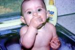 Child, Baby, hands, eyes, fingers, Bubbles, Bathwater, PDRV01P14_08
