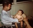 Father with Baby Son, Smiles, cute, funny, 1950s, PDRV02P02_07