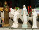 Friar, mother mary, preist, monk, angel, Window-Display, Window-Shop, Store