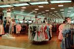 Dresses, display, lights, Shopping Mall, womens clothing store, racks, interior, inside, indoors, PDSV01P15_07