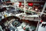 Eatons, Mall, Shopping Mall, stores, interior, inside, indoors, shoppers, steps, stairs, PDSV02P04_06
