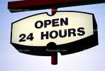 open 24 hours, sign, PDSV03P15_02