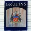 Integrity Crest, emblem, goat, tigers, shield, Grodins, signage, 1980s, PDSV04P01_01