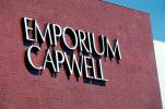 Emporium Capwell, building, Store, signage, 1980s, PDSV04P01_11
