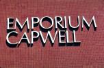 Emporium Capwell, building, Store, signage, 1980s