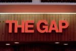 Mall, The Gap signage, 1980s