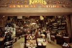 Knott's Berry Farm General Store, Shopping Mall, interior, inside, indoors, shoppers, 1980s