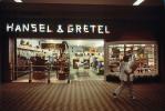 Hansel & Gretel store, Shopping Mall, interior, inside, indoors, shoppers, window display,1980s