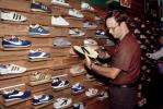 shopper, shoe store, man Shopping, Mall, interior, inside, indoors, 1980s, PDSV04P07_11