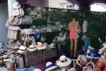 Hat Store, fashions, woman, back, legs