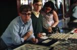 the Three Boys, glasses, Jewelry Store, July 1968, 1960s