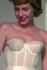Corset, all-in-one, bra, 1950s