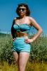 Striptease, Retro, Woman, Bikini, Adriana, 1950s, PEFV02P15_13B