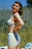 Adriana, Girdle, Woman, Bra, Panty Girdle, Striptease, Retro, undressing, 1950s