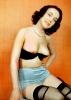 Bra, Stockings, Panty Brief, Striptease, Retro, undressing, 1950s, PEFV03P01_02