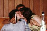 Kissing Ladies, Booze, Bar, 1950s, PELV01P01_19B