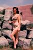 Lady, Female, Woman, Legs, Leggy, Arms, Swimsuit, Leopard Skin, 1950s, Animal Print, PFAV02P12_02