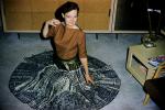 Woman, dress, formal, party, 1960s, PFAV02P12_13
