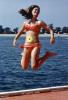 Big Jump, Lady Wearing a Bikini, Flower Bellybutton, PFAV03P05_18