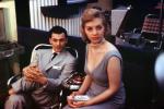 Sultry Woman, Suited Man, Sitting, 1950s, PFAV09P02_07