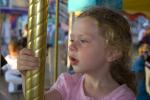 Girl on a Merry-go-Round, Carousel, Marin County Fair, PFFD01_046